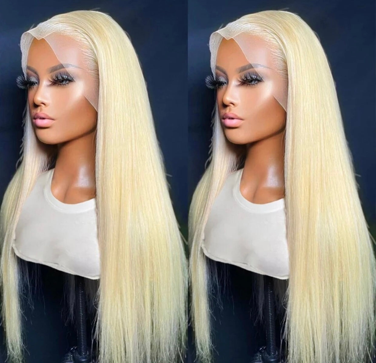 613 Blonde Straight Lace Front Wig Vendor