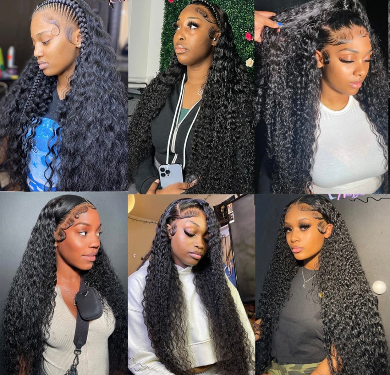 40 Inch Deep Wave Lace Front Wig Vendor