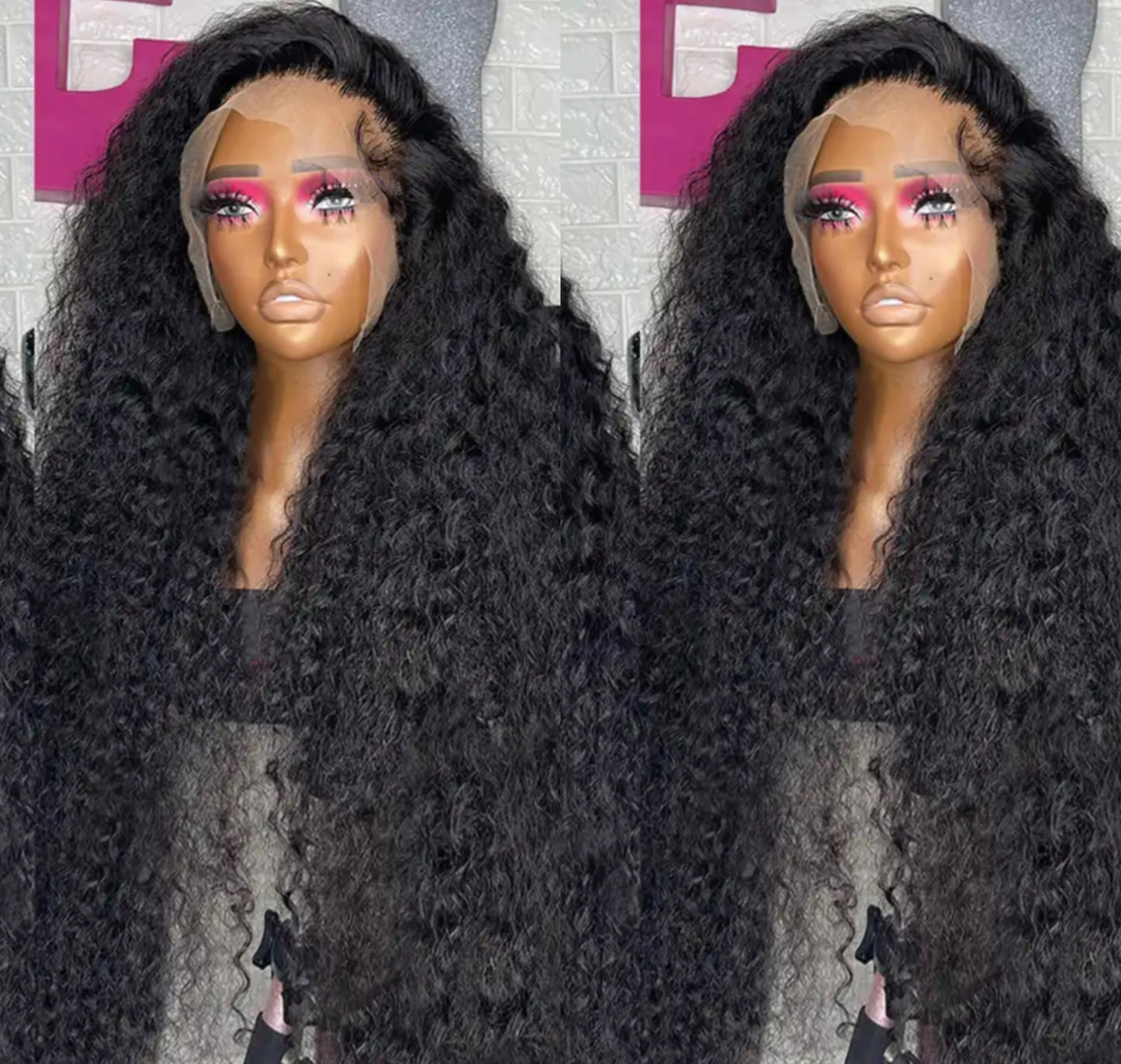 40 Inch Deep Wave Lace Front Wig Vendor